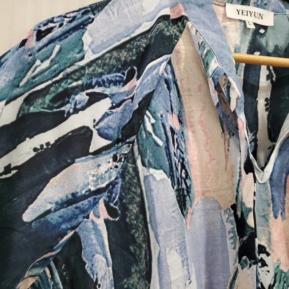 Abstract Print Midi Dress - Picture 7 of 8